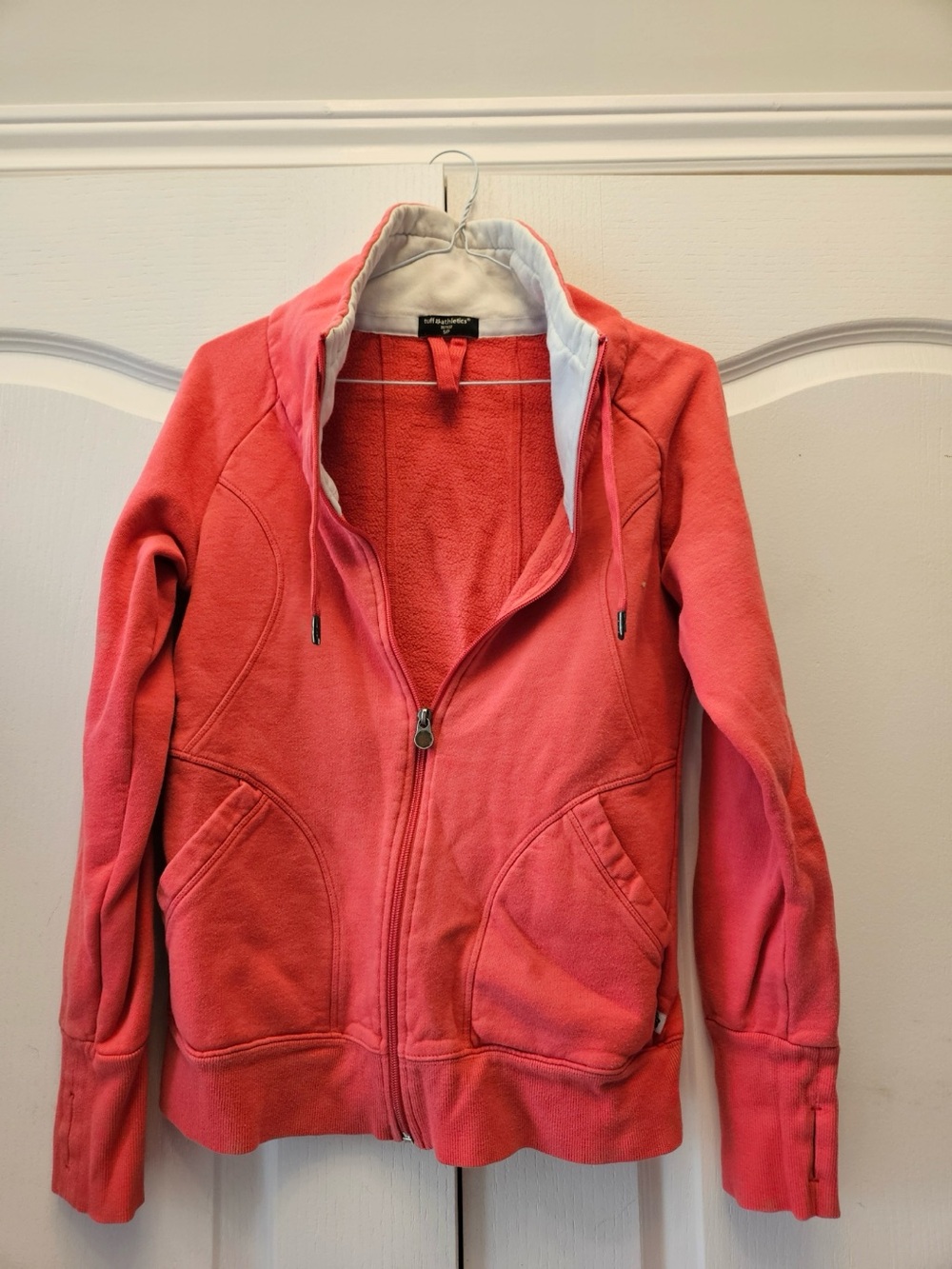 Tuff Athletics Coral Zip-Up Bomber Jacket